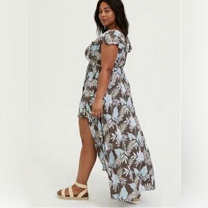 Torrid Maxi Gauze Walk-Through Dress